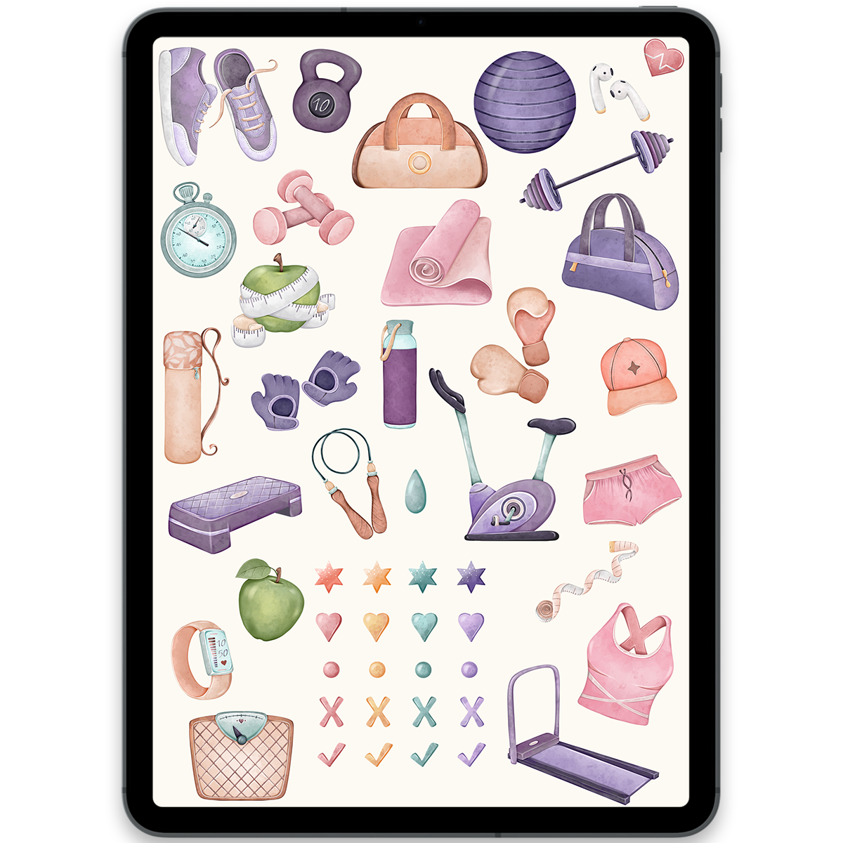 Fitness Stickers