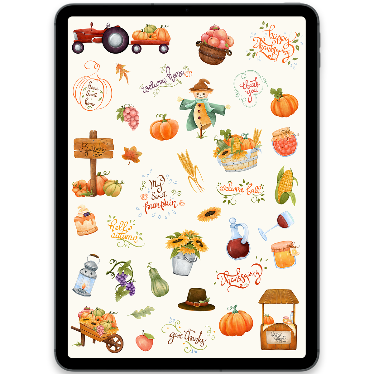 Harvest Stickers