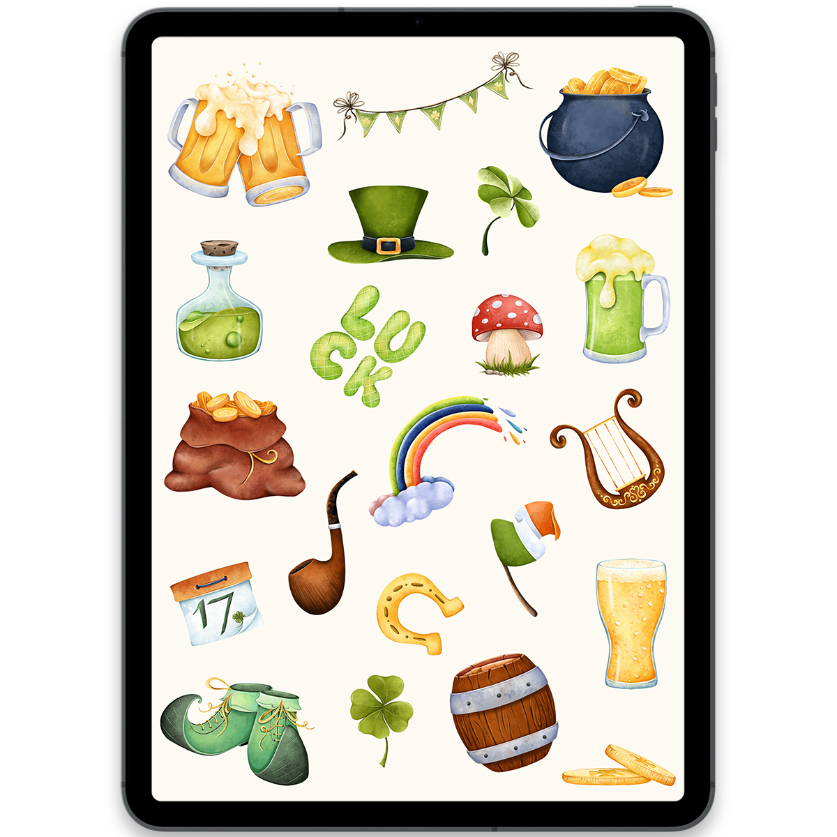 St. Patrick's Day Stickers