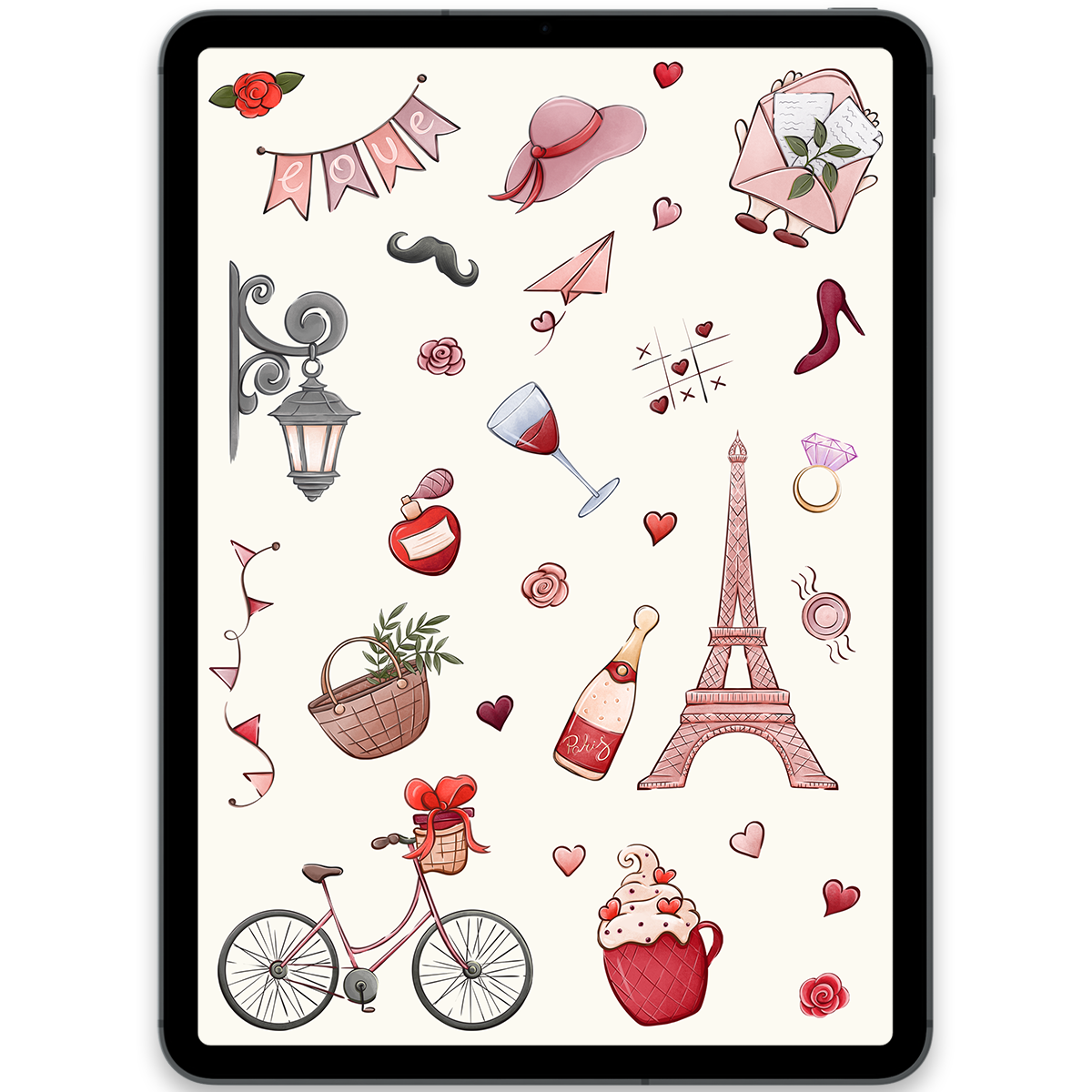 Happy St. Valentine's Day Stickers